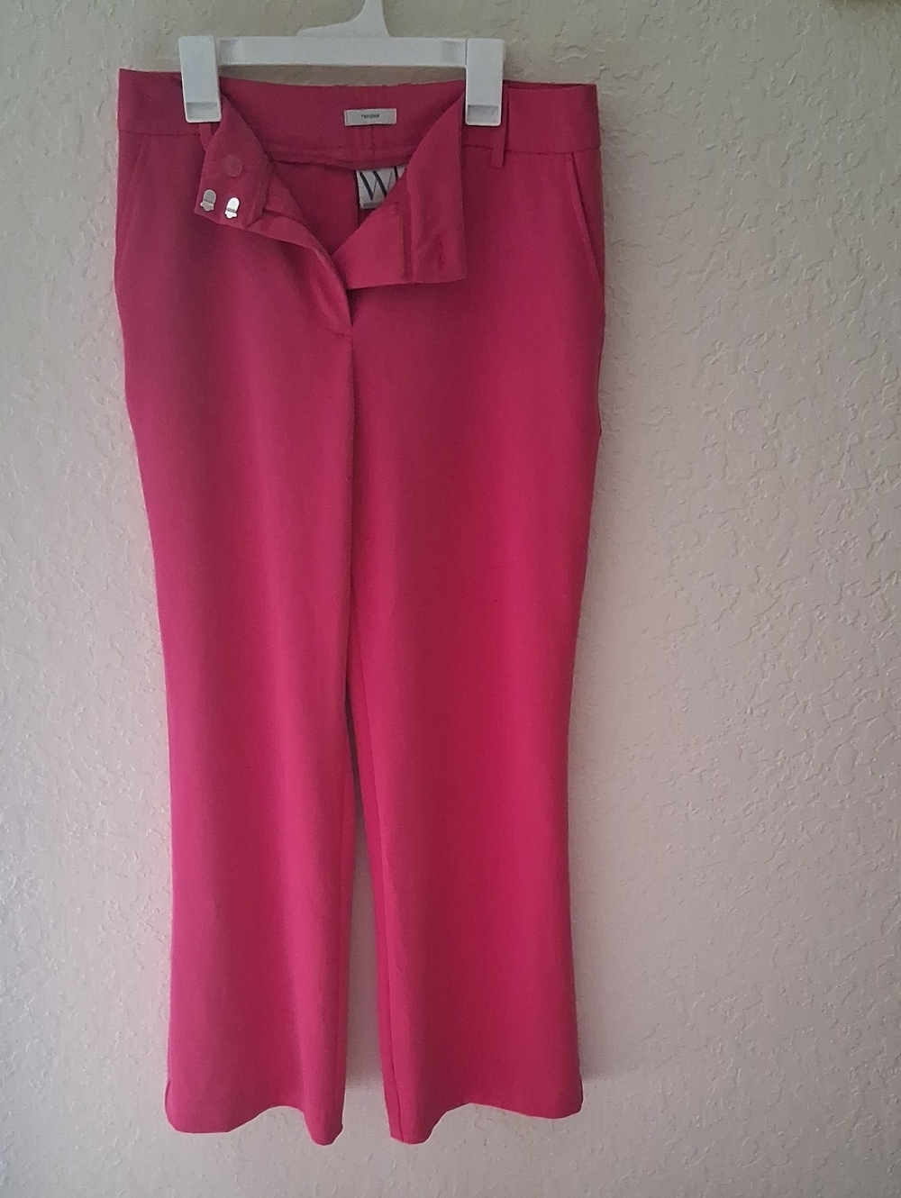 Women’s Pink Straight-Leg Dress Pants